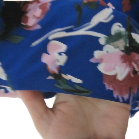 Floral Cottagecore Sleeveless Swing Dress Blue APT.9 XL - Picture 6 of 10